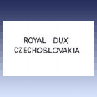 razítko ROYAL DUX CZECHOSLOVAKIA